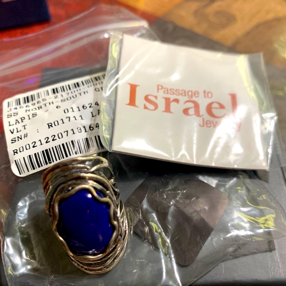 Sterling Silver Lapis Ring